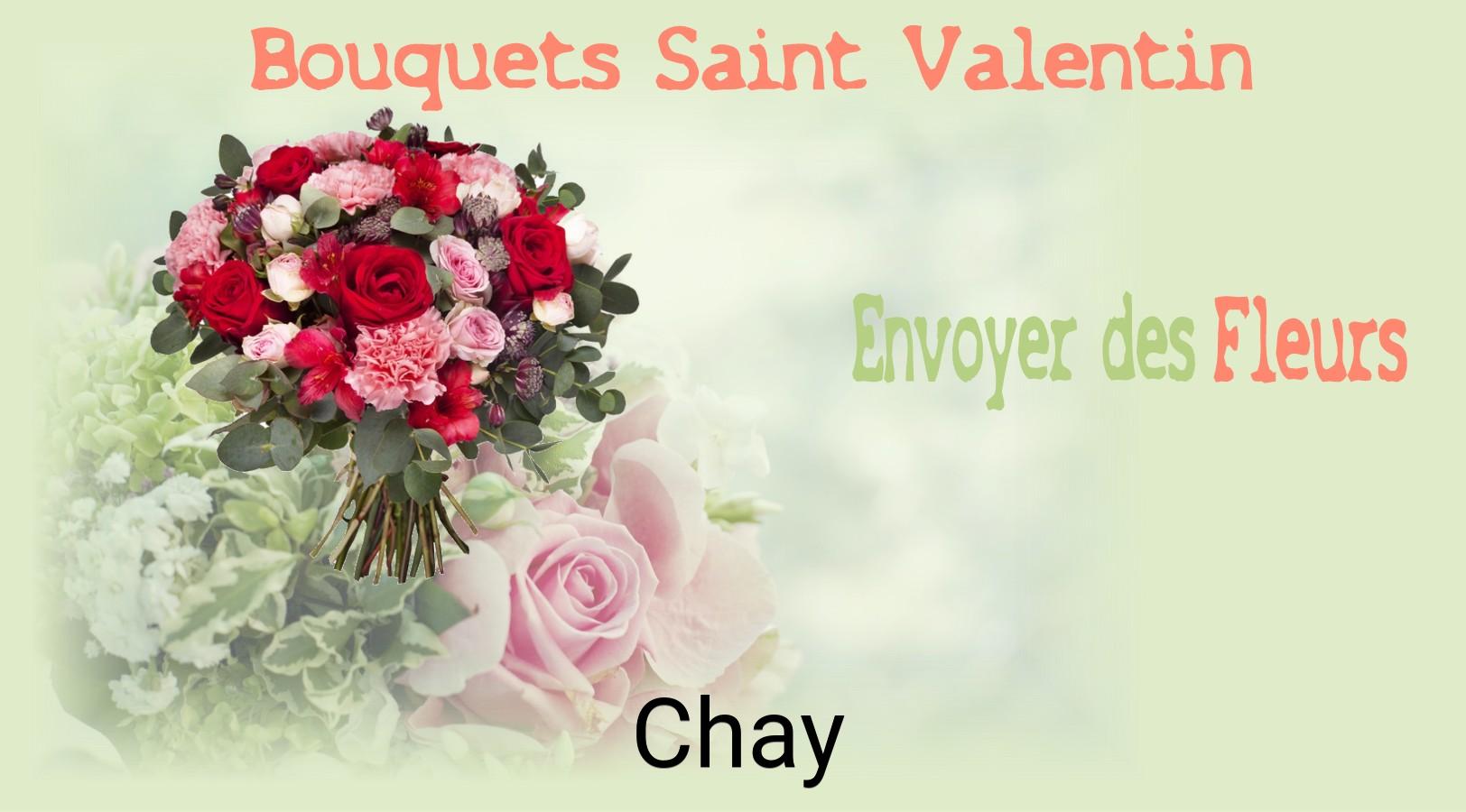 Roses de Saint-Valentin livrées à Chay